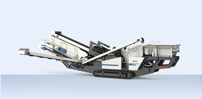 TAFS履带式移动文化传媒筛分联合一体车