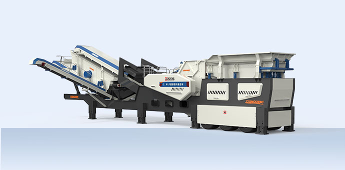 WLF轮胎式移动文化传媒筛分联合车